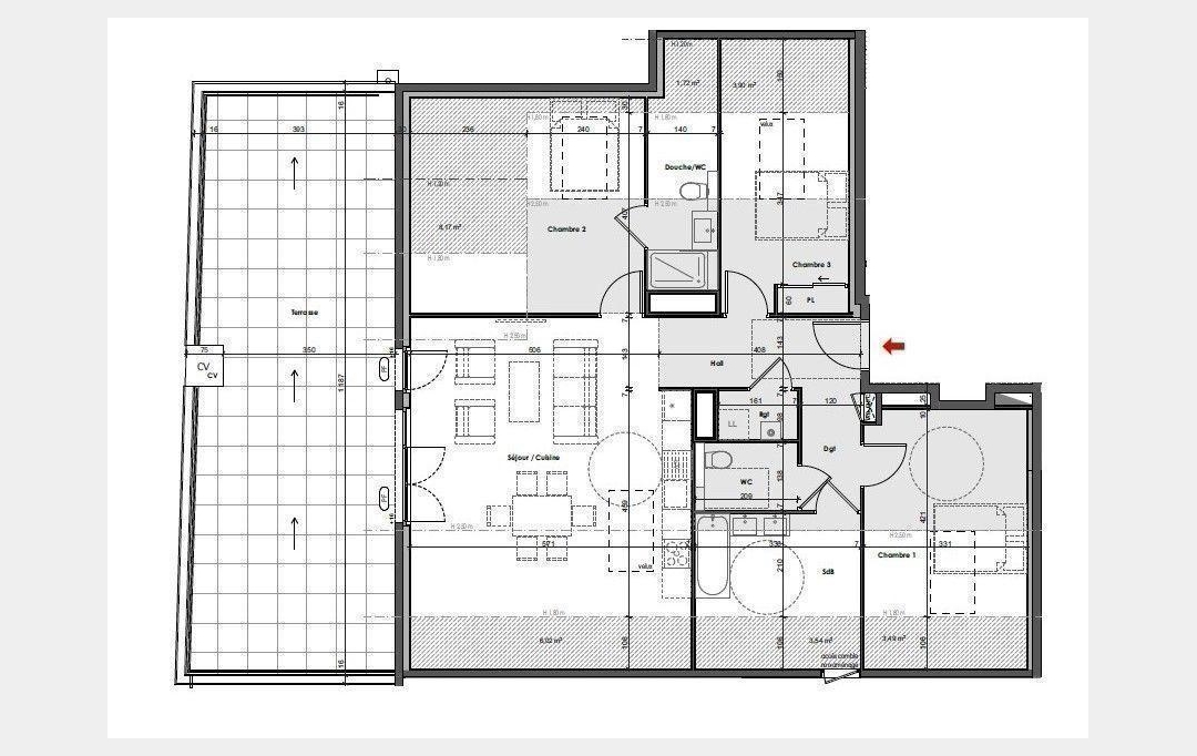 Annonces LYON 8EME : Appartement | SAINT-PRIEST (69800) | 96 m2 | 489 000 € 